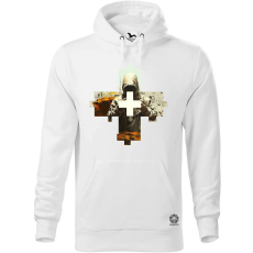 Magnolion Modern kereszt fantázia v6 férfi pulóver - 19 szín, S-5XL