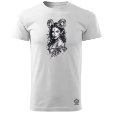 Magnolion Monochrome angyal v1 férfi póló - 19 szín, S-3XL férfi póló