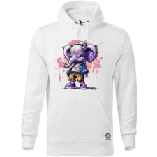 Magnolion Morcos lila elefánt lány férfi pulóver - 19 szín, S-5XL férfi pulóver, kardigán