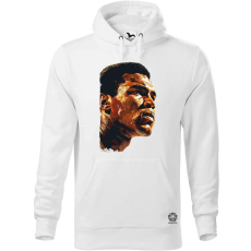 Magnolion Muhammad Ali portré v2 férfi pulóver - 19 szín, S-5XL