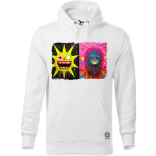 Magnolion Multidimenzió ART deszkázás v4 férfi pulóver - 19 szín, S-5XL férfi pulóver, kardigán