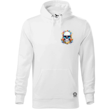 Magnolion Napszemcsis koponya zseb férfi pulóver - 19 szín, S-5XL férfi pulóver, kardigán