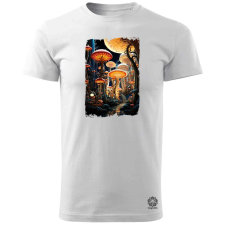 Magnolion Neomodern cybergoth fantázia v1 férfi póló - 19 szín, S-3XL férfi póló