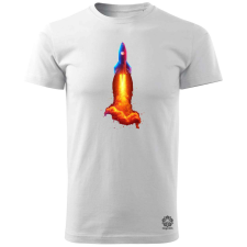 Magnolion neon rakéta kilövés v12 férfi póló - 19 szín, S-3XL férfi póló