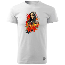 Magnolion Nő és liliomok v2 férfi póló - 19 szín, S-3XL