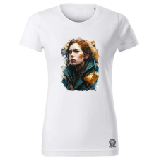 Magnolion Nő és oroszlán v9 női póló - 19 szín, XS-2XL női póló