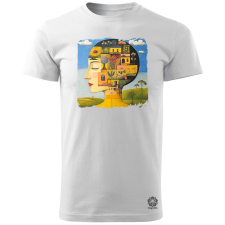 Magnolion Női gondolatok v2 férfi póló - 19 szín, S-3XL férfi póló