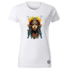 Magnolion Női indián portré v2 női póló - 19 szín, XS-2XL