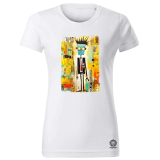 Magnolion NYC napfelkelte Basquiat graffiti v1 női póló - 19 szín, XS-2XL női póló
