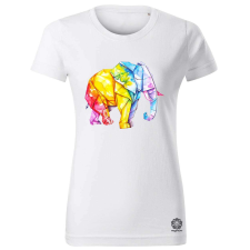 Magnolion Origami elefánt v2 női póló - 19 szín, XS-2XL női póló
