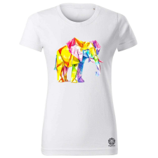 Magnolion Origami elefánt v4 női póló - 19 szín, XS-2XL női póló