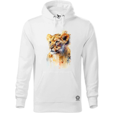 Magnolion Oroszlán kölyök v1 férfi pulóver - 19 szín, S-5XL férfi pulóver, kardigán