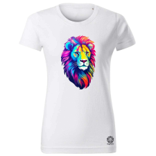 Magnolion Oroszlán matrica v6 női póló - 19 szín, XS-2XL női póló