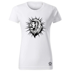 Magnolion Oroszlán tetoválás v2 női póló - 19 szín, XS-2XL