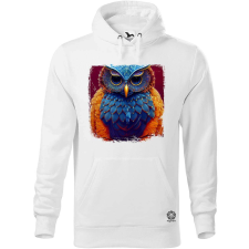 Magnolion Őszi antropomorf bagoly fantázia v1 férfi pulóver - 19 szín, S-5XL férfi pulóver, kardigán