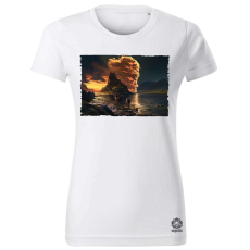 Magnolion Pareidolia Ragnar skandináv táj fantázia v1 női póló - 19 szín, XS-2XL