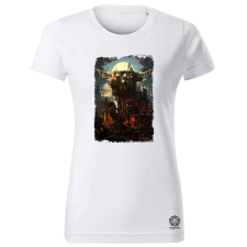 Magnolion Pareidolia Yoda város fantázia v2 női póló - 19 szín, XS-2XL női póló