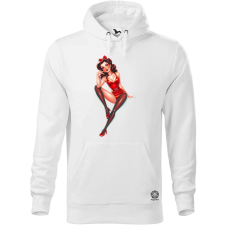 Magnolion Pin-up girl v5 férfi pulóver - 19 szín, S-5XL férfi pulóver, kardigán
