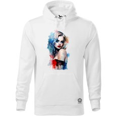 Magnolion Pinup Harley Quinn v1 férfi pulóver - 19 szín, S-5XL