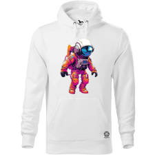 Magnolion Pixelart asztronauta v1 férfi pulóver - 19 szín, S-5XL férfi pulóver, kardigán