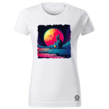 Magnolion Pixelart bakelit a holdon v3 női póló - 19 szín, XS-2XL női póló