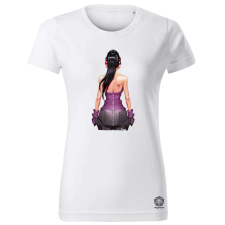 Magnolion Pixelart Gésa hátulról v10 női póló - 19 szín, XS-2XL női póló