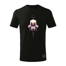 Magnolion Pixelart Gésa hátulról v13 gyerek póló - 11 szín, 4-12 éves
