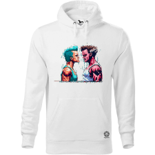 Magnolion Pixelart Harcosok klubja férfi pulóver - 19 szín, S-5XL férfi pulóver, kardigán