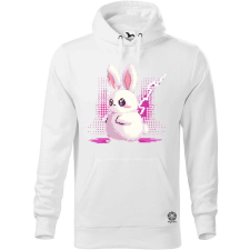 Magnolion Pixelart kawaii nyuszi v2 férfi pulóver - 19 szín, S-5XL férfi pulóver, kardigán