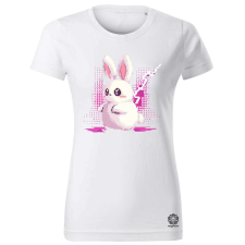 Magnolion Pixelart kawaii nyuszi v2 női póló - 19 szín, XS-2XL női póló