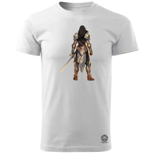 Magnolion Pixelart lovag v2 férfi póló - 19 szín, S-3XL férfi póló