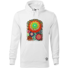 Magnolion Pointillizmus virágzás férfi pulóver - 19 szín, S-5XL férfi pulóver, kardigán