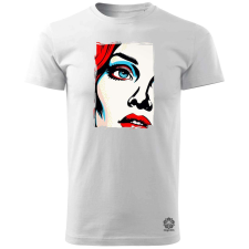 Magnolion Pop art arc v4 férfi póló - 19 szín, S-3XL férfi póló