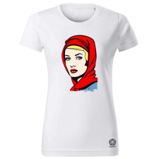 Magnolion Pop art arc v5 női póló - 19 szín, XS-2XL női póló