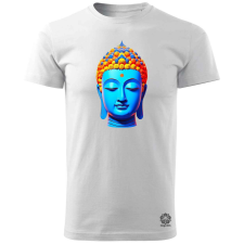 Magnolion Pop art Buddha szobor v2 férfi póló - 19 szín, S-3XL férfi póló