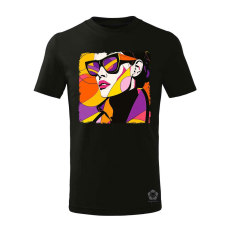 Magnolion Pop Art divat v6 gyerek póló - 11 szín, 4-12 éves
