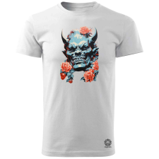Magnolion Pop art Hannya maszk v2 férfi póló - 19 szín, S-3XL férfi póló