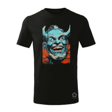 Magnolion Pop art Hannya maszk v3 gyerek póló - 11 szín, 4-12 éves