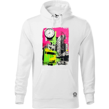 Magnolion Pop art idő kollázs v2 férfi pulóver - 19 szín, S-5XL férfi pulóver, kardigán