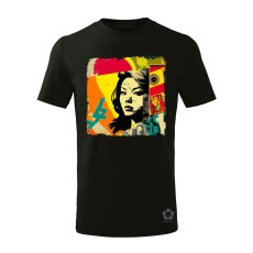 Magnolion Pop art kollázs v4 gyerek póló - 11 szín, 4-12 éves
