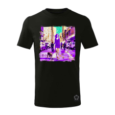Magnolion Pop art kollázs v5 gyerek póló - 11 szín, 4-12 éves gyerek póló