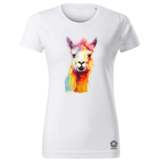 Magnolion Pop art láma női póló - 19 szín, XS-2XL