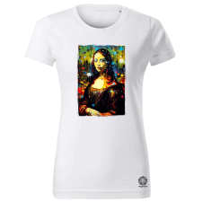 Magnolion Pop art Mona Lisa v2 női póló - 19 szín, XS-2XL női póló