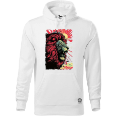 Magnolion Pop art oroszlán v6 férfi pulóver - 19 szín, S-5XL