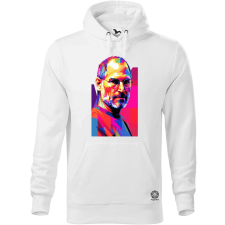 Magnolion Pop art Steve Jobs v2 férfi pulóver - 19 szín, S-5XL férfi pulóver, kardigán