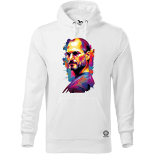 Magnolion Pop art Steve Jobs v5 férfi pulóver - 19 szín, S-5XL férfi pulóver, kardigán