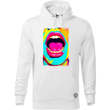 Magnolion Pop art száj v3 férfi pulóver - 19 szín, S-5XL férfi pulóver, kardigán
