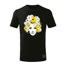 Magnolion Pop art százszorszép gyerek póló - 11 szín, 4-12 éves gyerek póló