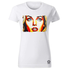 Magnolion Pop art szemek v5 női póló - 19 szín, XS-2XL női póló