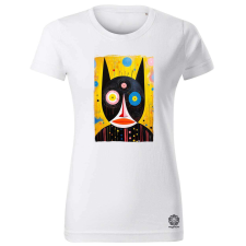 Magnolion Pop art szürreális maszk v2 női póló - 19 szín, XS-2XL női póló